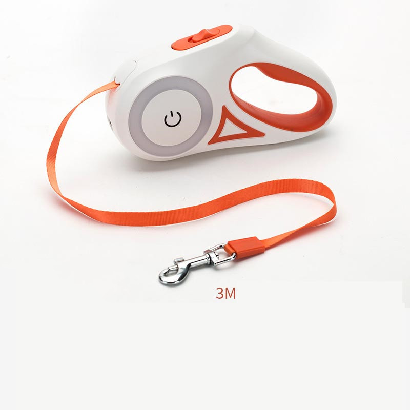 Dog Leash Retractable Leash And Dog Collar Spotlight Automatic Pet Dog Cat Traction Rope For Small Medium Dogs Pet Product — view 14