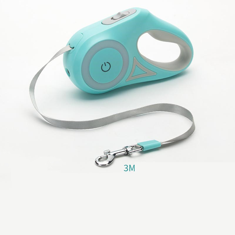 Dog Leash Retractable Leash And Dog Collar Spotlight Automatic Pet Dog Cat Traction Rope For Small Medium Dogs Pet Product — view 10