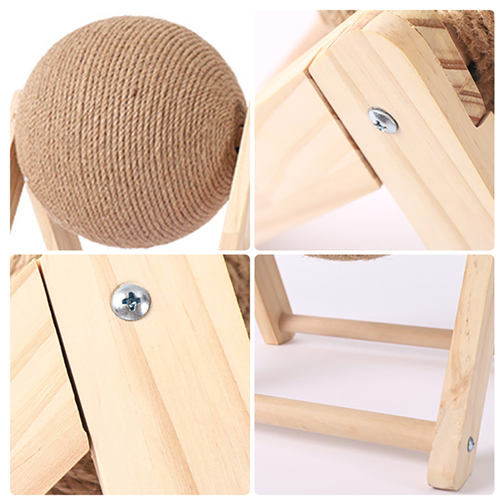 Professional Vertical Cat Toy Sisal Cat Catching Ball — view 11