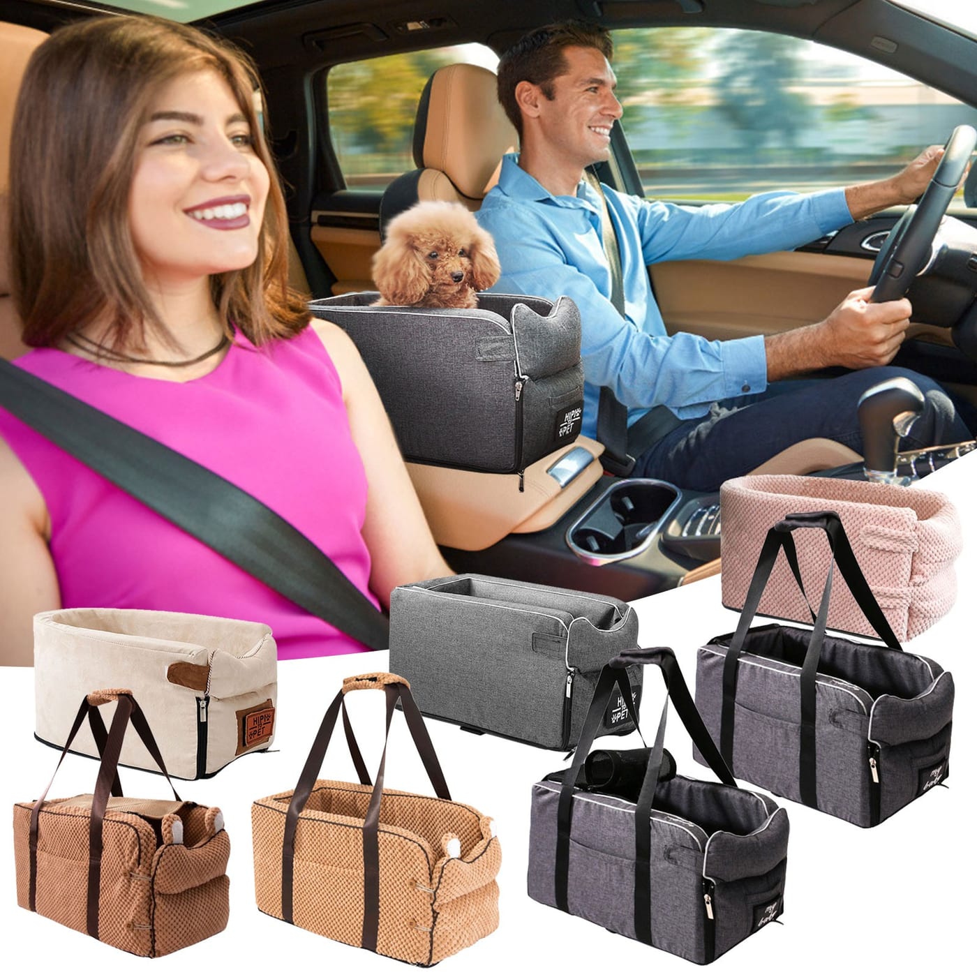 Pet Car Mat And Cat Safety Seat Center Control Nest — view 6