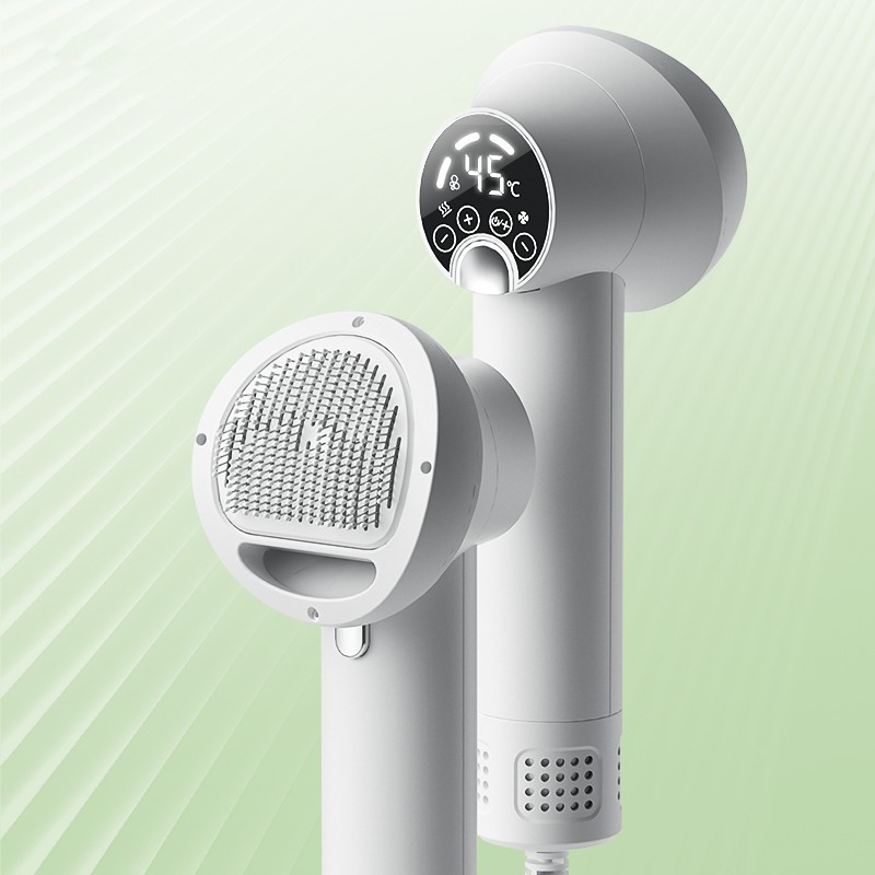 Smart Pet Hair Dryer Dog Golden Retriever Cat Grooming Hairdressing Blow & Comb Silent No Harm Pet Cleaning Supplies Pet Products — view 11