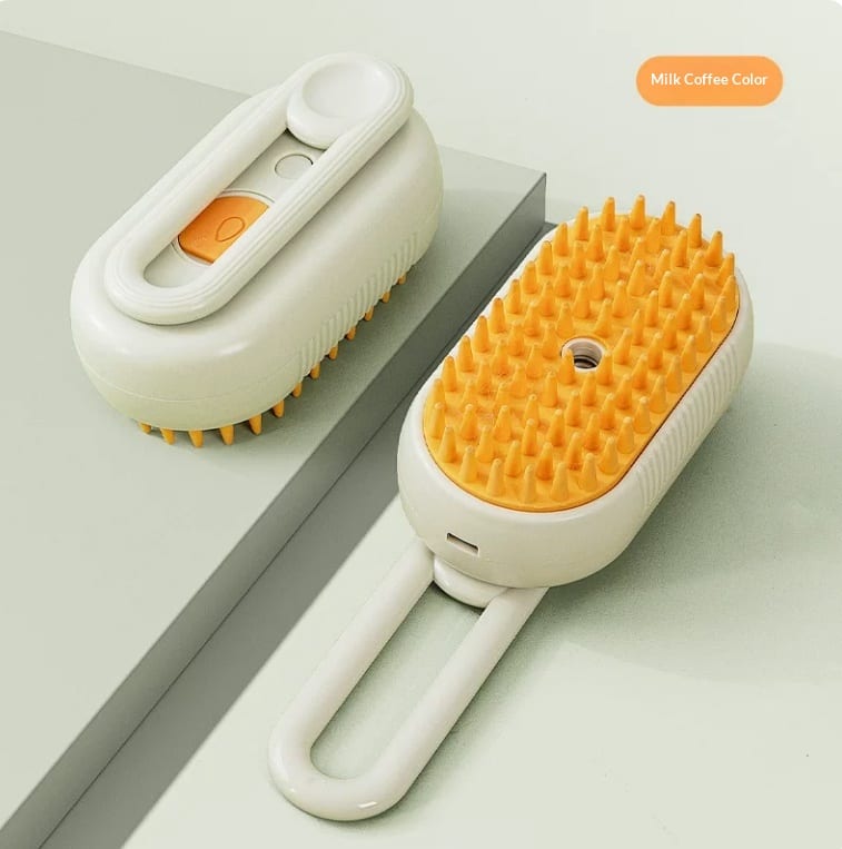 Cat Steam Brush Steamy Dog Brush 3 In 1 Electric Spray Cat Hair Brushes For Massage Pet Grooming Comb Hair Removal Combs Pet Products — view 9