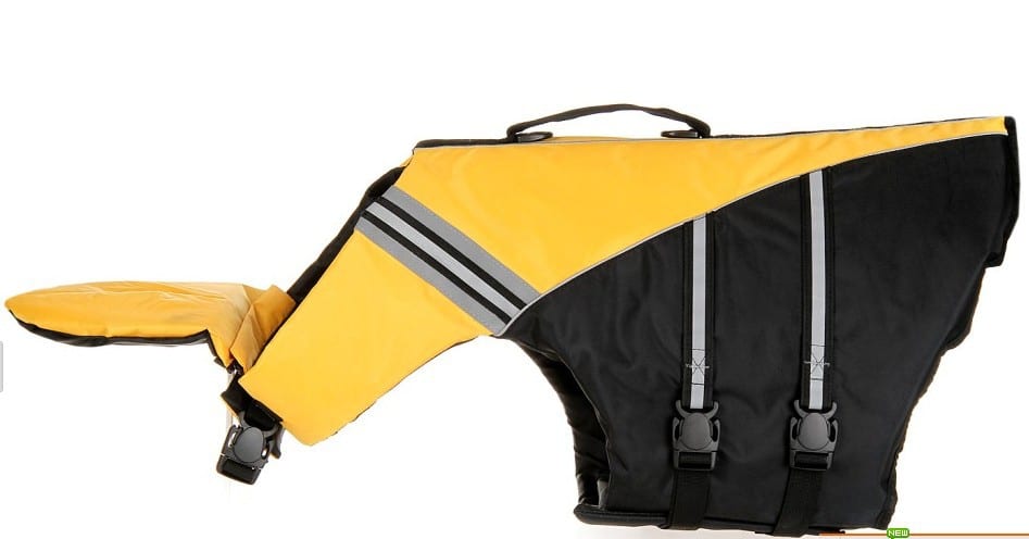 Professional Dog Life Jacket | Adjustable Pet Swimming Vest for Small & Large Dogs — view 12