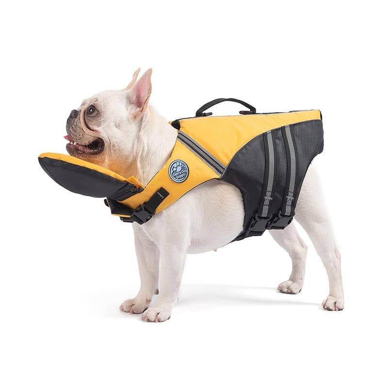 Professional Dog Life Jacket | Adjustable Pet Swimming Vest for Small & Large Dogs — view 7