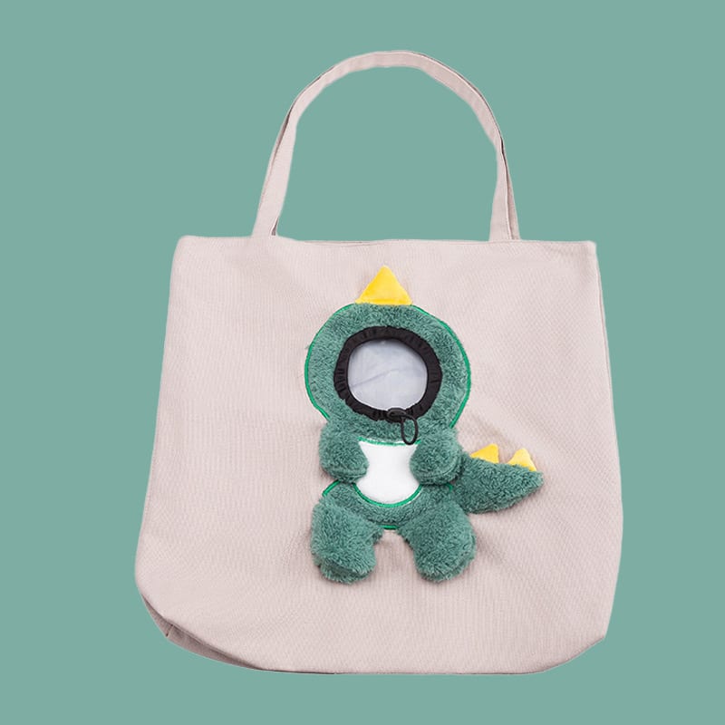 Little Bee Design Cat Dog Carrier Bags Portable Breathable Bag Soft Pet Carriers With Safety Zippers Outgoing Travel Pets Handbag — view 13