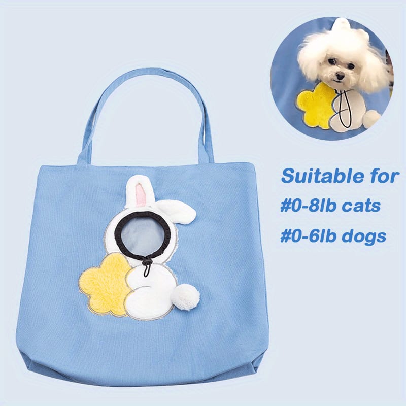 Little Bee Design Cat Dog Carrier Bags Portable Breathable Bag Soft Pet Carriers With Safety Zippers Outgoing Travel Pets Handbag — view 14