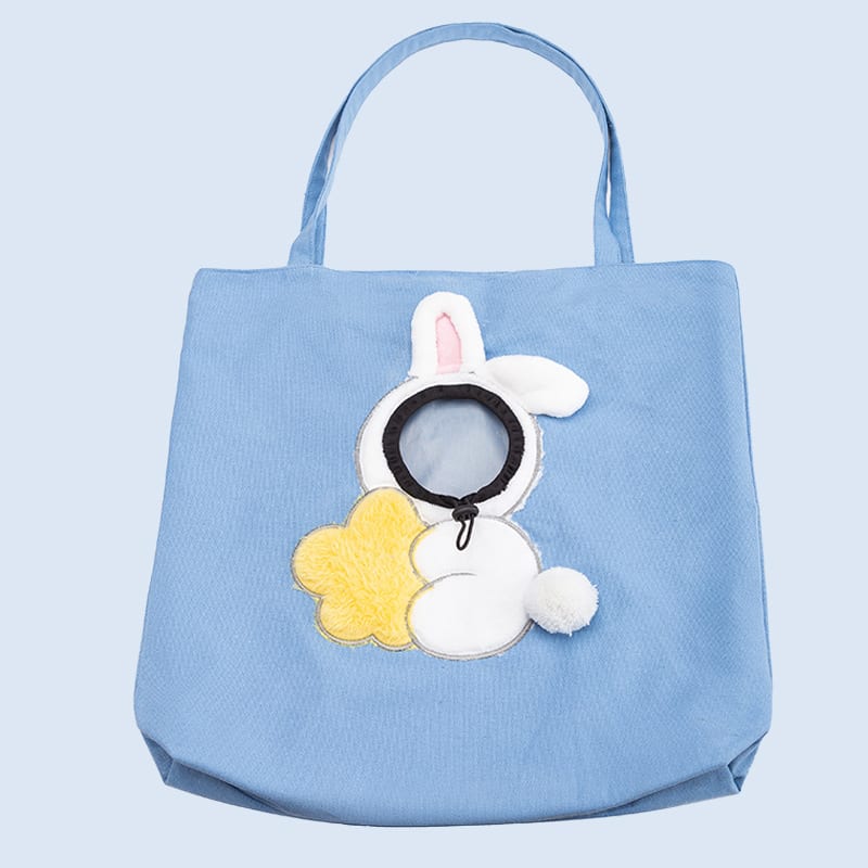 Little Bee Design Cat Dog Carrier Bags Portable Breathable Bag Soft Pet Carriers With Safety Zippers Outgoing Travel Pets Handbag — view 8
