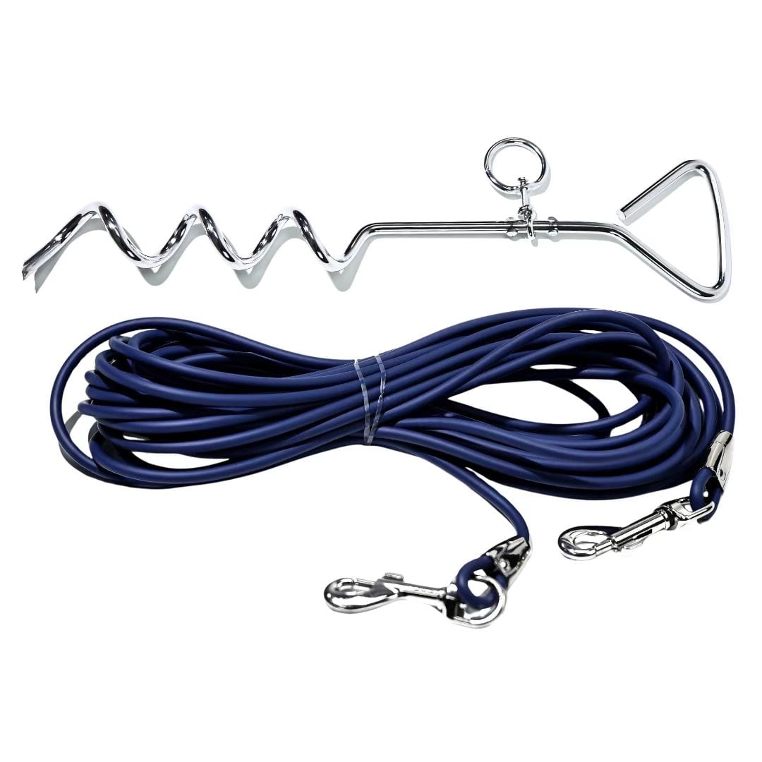 Ground Stake Fixed Dog Leash Allows Your Beloved Dog To Play More Freely — view 6