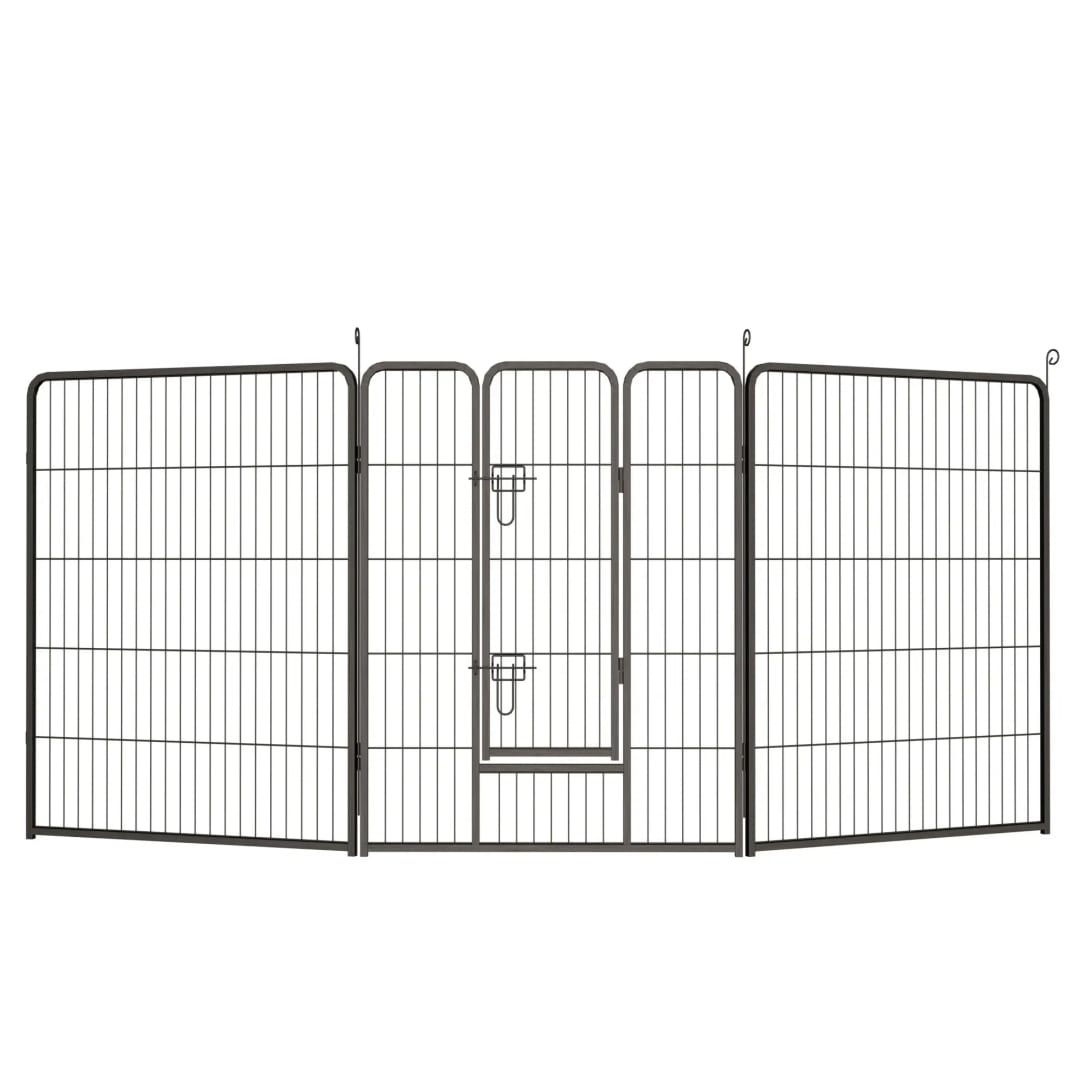 Dog Playpen, 40 Inch 16 Panels Puppy Playpen, Dog Exercise Pen For Large  Medium  Small Dogs, Foldable Dog Pen With Doors For RV, Camping, Yard — view 9