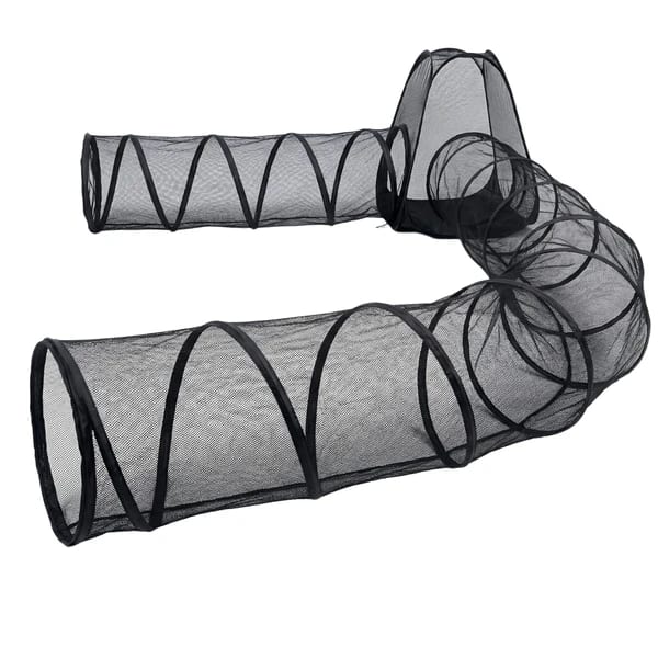 Outdoor Cat Enclosure, Portable Cat Tents For Outside, Cage Free Outside Cat Playpen Pet Enclosure, Cat Tunnel Outdoor Playground For Indoor Cats & Small Animals — view 2